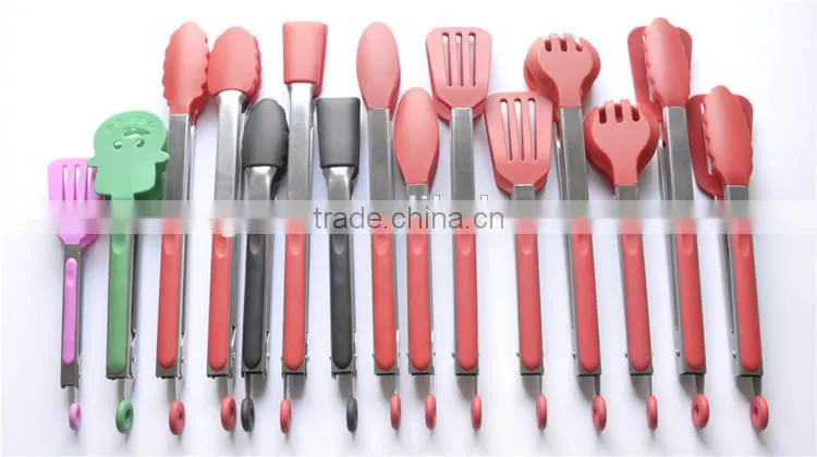 Non-Stick Silicone 5 inch Hand Shape Mini Serving Tongs