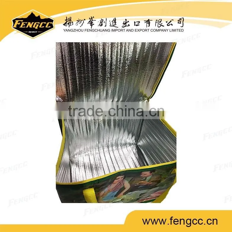 cheaper good quality promotional and gift food or wine or cans cooloer bag and ice bag