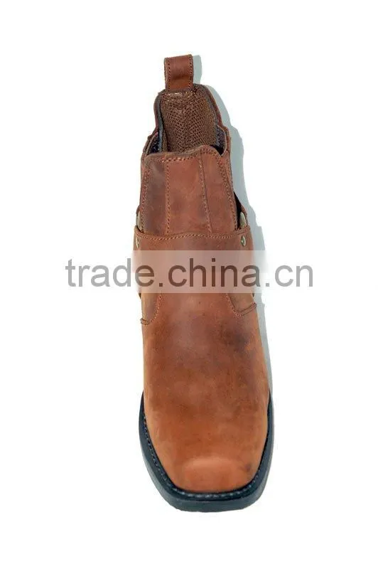 Goodyear welt leather western boots