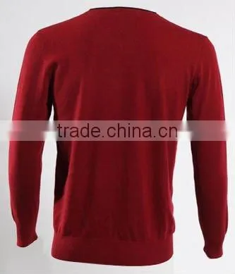 2014 Young men's fashion casual cashmere sweater