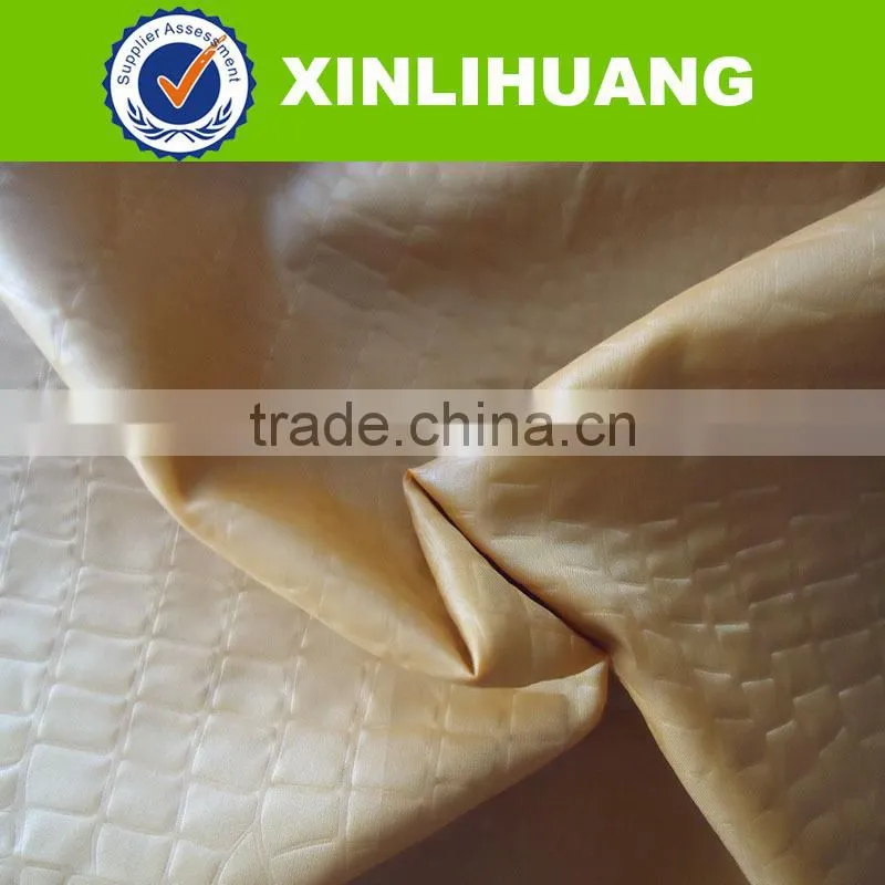 2015 popular polyester embossed printed fabric for mexcio market