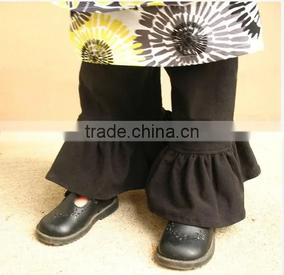 Pink children wholesale ruffle pants,ruffle capri pants,baby shorts