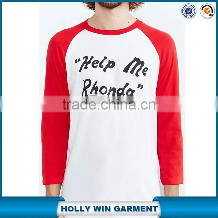 Viscose fabric printing men long sleeves collar t-shirt