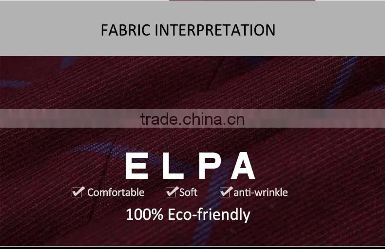ELPA 2016 Fashion NXB0058 hot sale three pieces Red plaid kids suits clothes for wedding