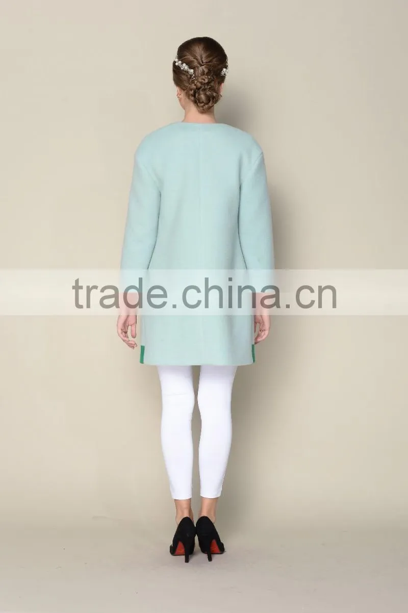 latest hot selling designs for 2015 2016 coat for winter, cheap price female coat winter