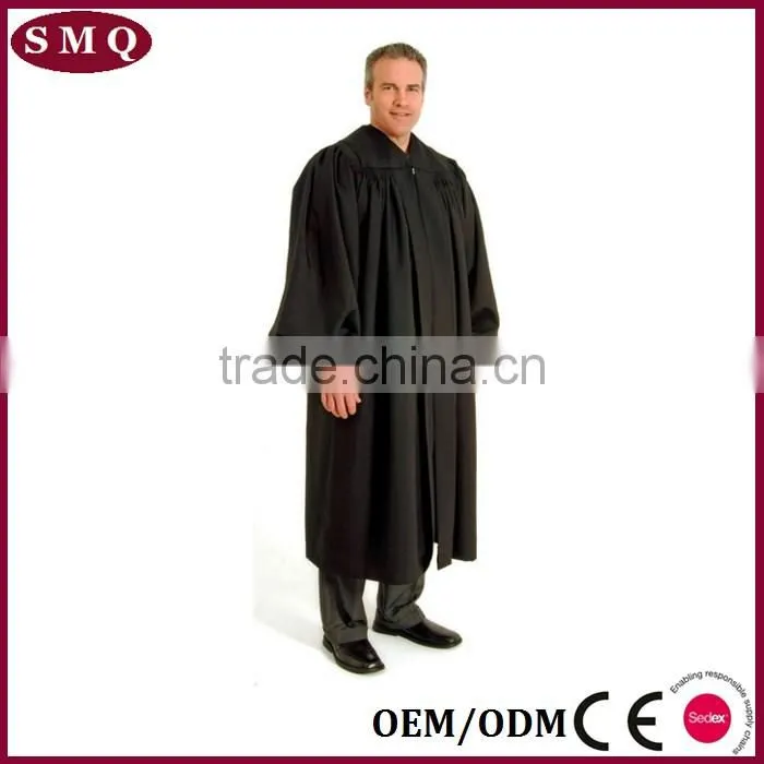 Promitional embroidery design church baptismal robe for pastor