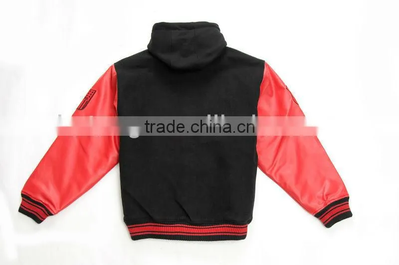 man wool varsity winter jacket coat