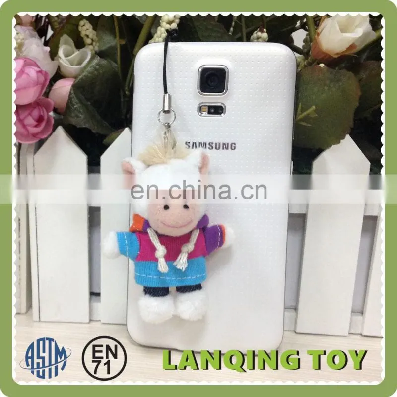 New Product Custom Animal- Shaped Plush Keychain