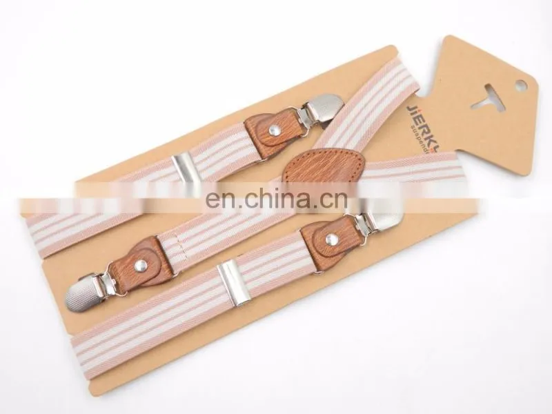 wholesale cartoon cardboard packing kids suspenders baby suspender