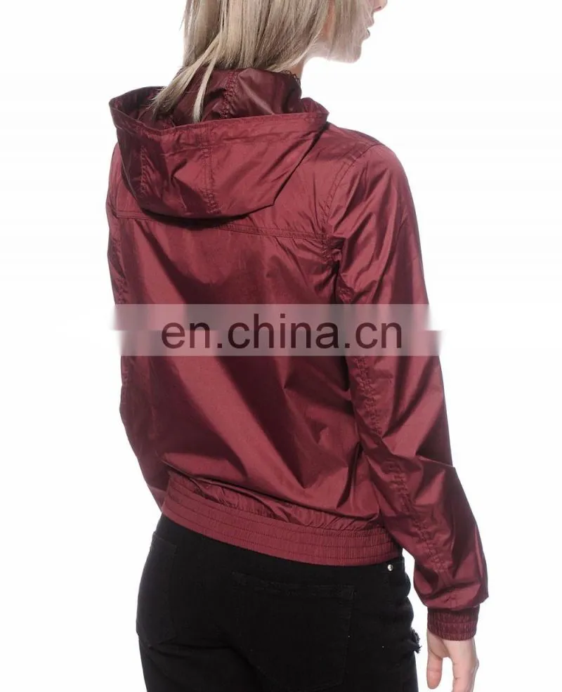 Newest Wholesale Fleece Biker Pink Windbreaker Jacket Men