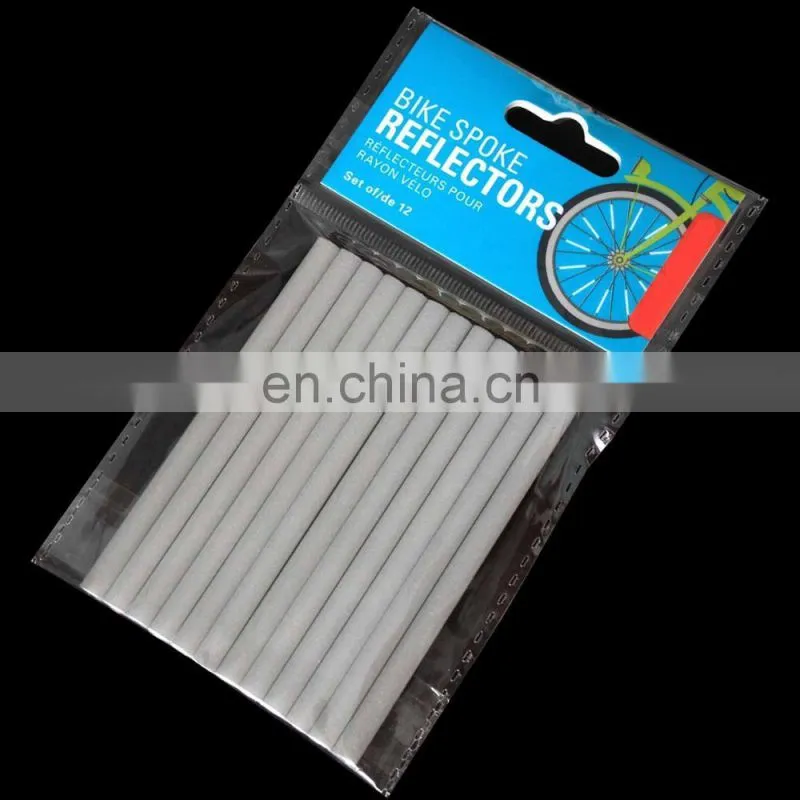 Bicycle reflective spoke
