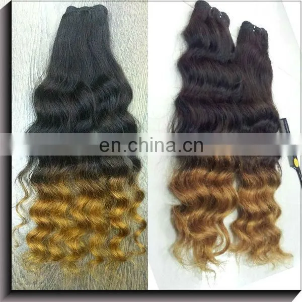 indie hair two tone human virgin hair