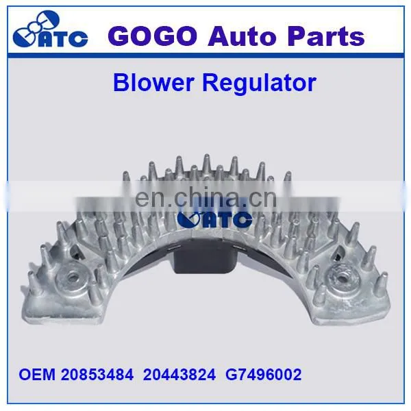 High Quality Blower Motor Resistor for Volvo OEM 20853484 20443824 G7496002