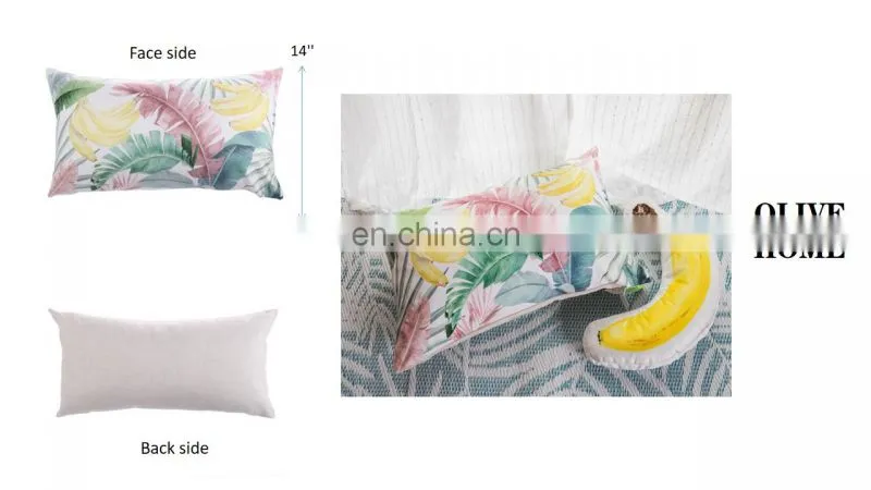 100%Recycle Polyester Customized Decorative Cushion Pillow