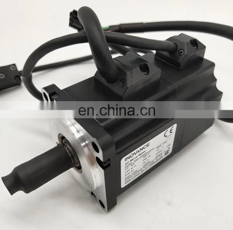 200w Low Capacity Inovance Electric Sewing Machine Servo Motor Drive ISMH1-20B30CB-U231Z