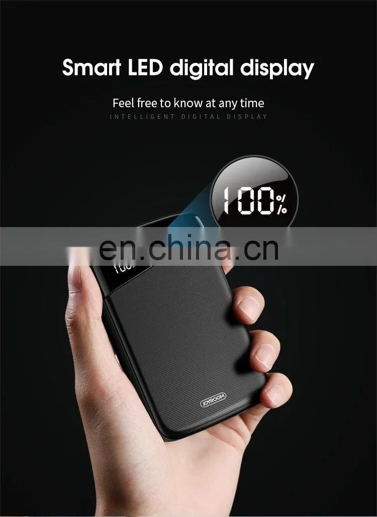 joyroom led 10000mah smart powerbank 10000 mah