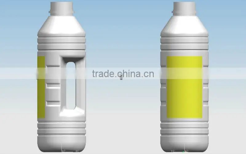 horizontal type blow molding machine