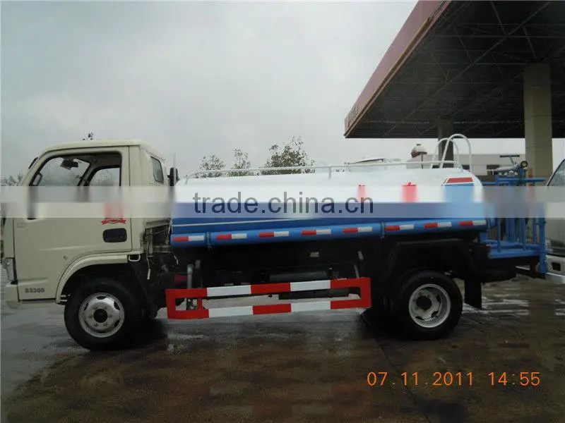3-5m3 DongFeng mini water tanker truck