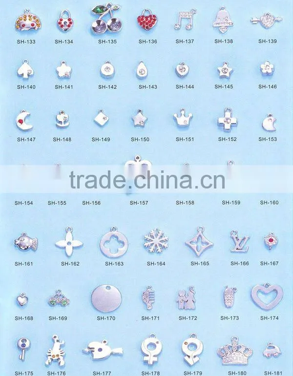 DIY rhinestone letter slide charm ( product catalog 16-20)