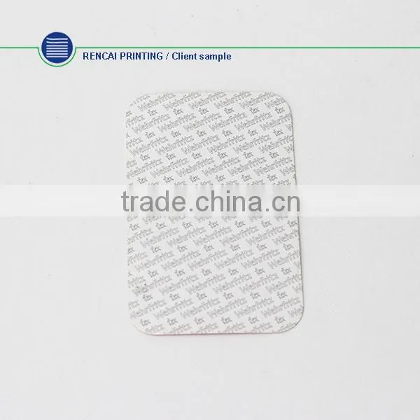 China factory outlet custom jeans hang tag for printing