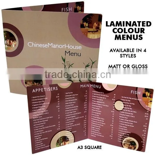 Restaurant Menu