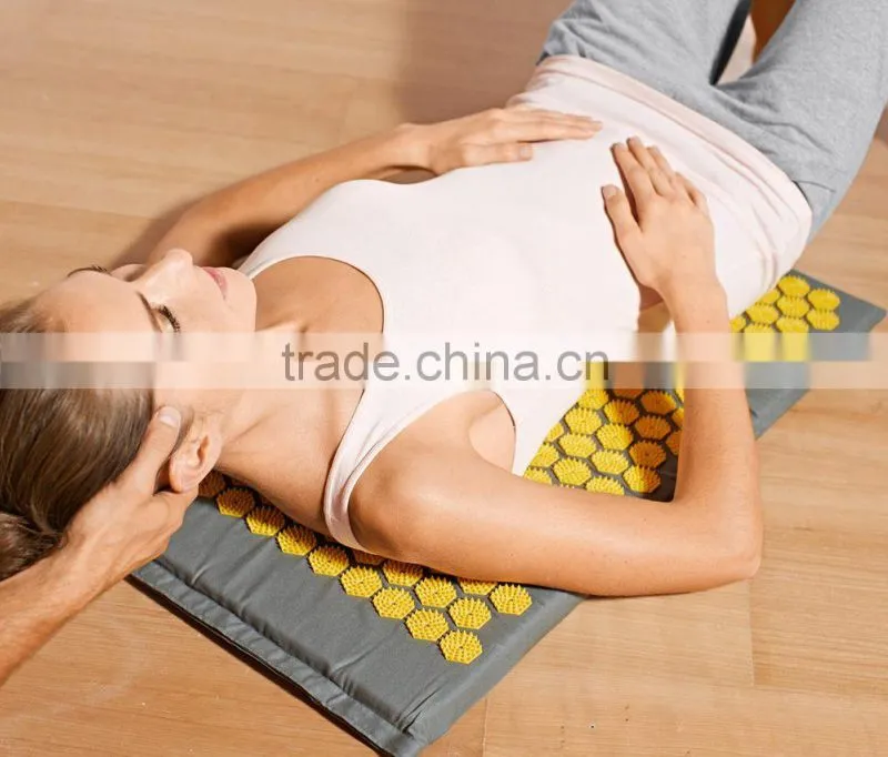 High quality nice orange spike heath acupressure mat