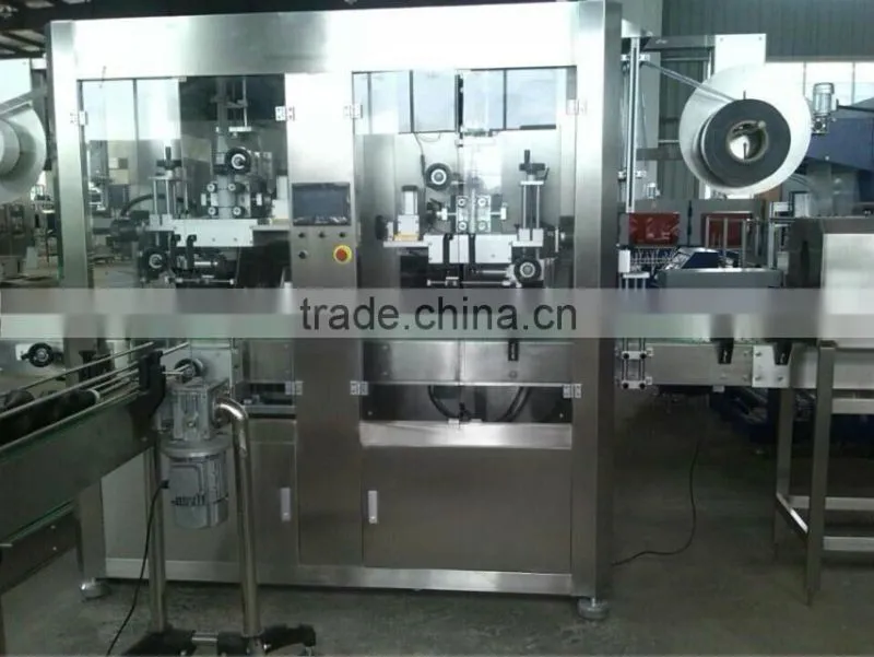 High speed shrink label machine