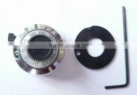 15 turns potentiometer dial