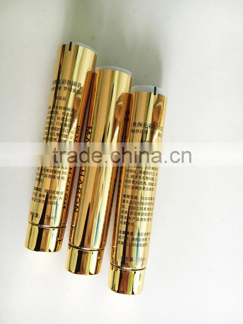 plating gold tube,hot-stamping foil fully-wrapped