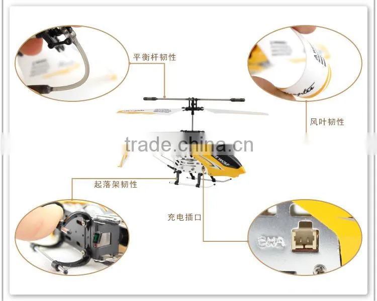 F101B 3.5 CH IR RC Helicopter Mini Metal Remote Control Helicopter Gyro RTF