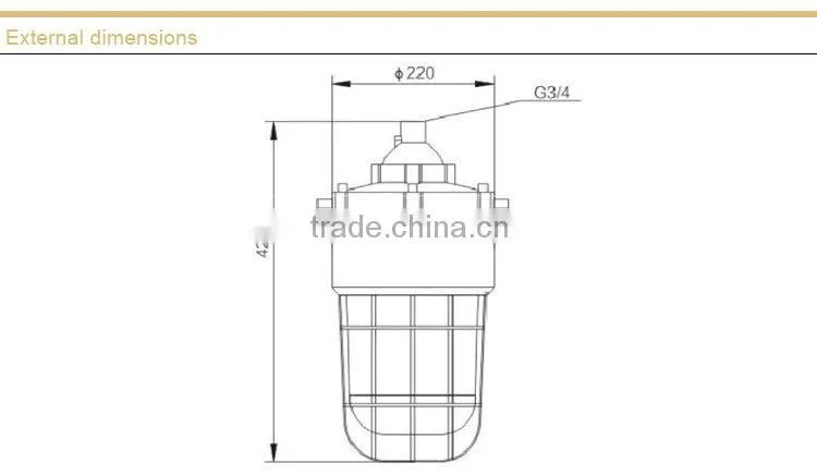 Explosion-proof High Frequency Electrodeless Lamp