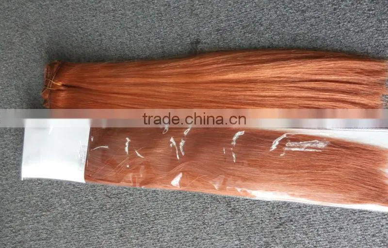 Cheap straight virgin human clip in extensions