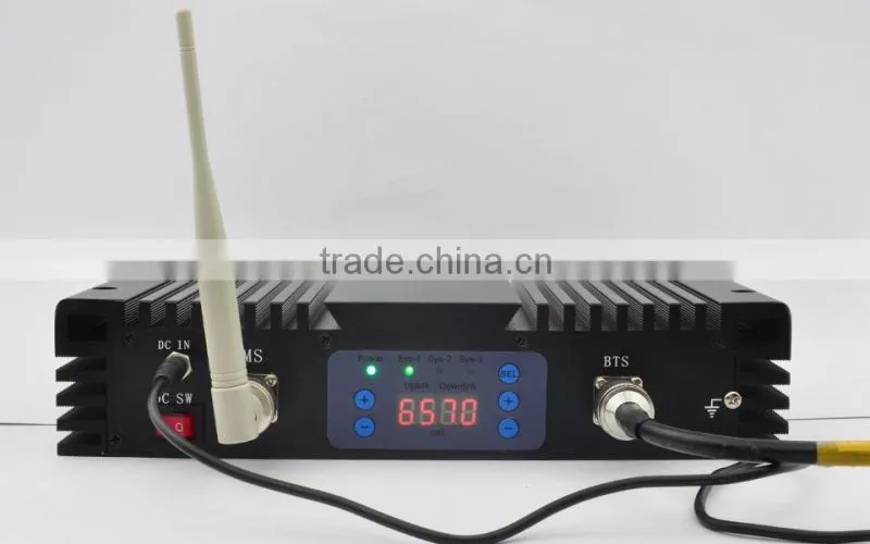 lintratek 2G 3G UMTS GSM+DCS+WCDMA tri-band Cellular signal repeater indoor