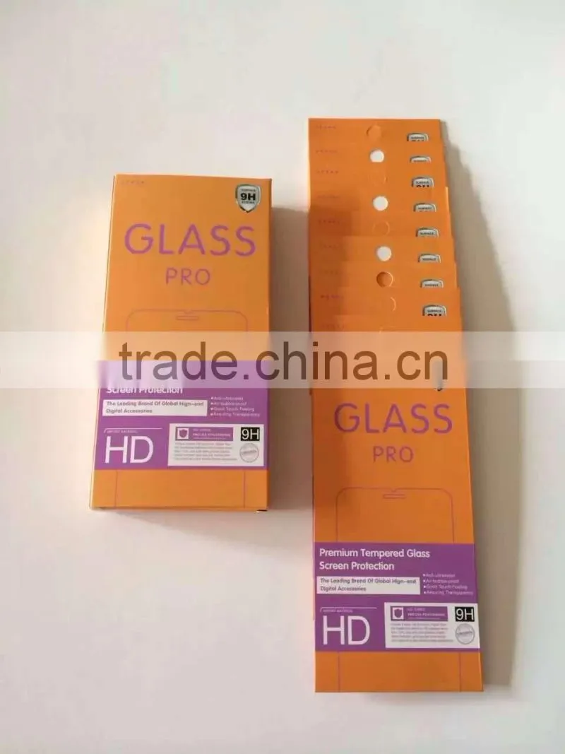 Crystal phone screen protector film packing boxes