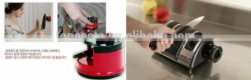 Two-stage 40W Electric Knife Sharpener,Diamond knife sharpener,Ceramic knife sharpener