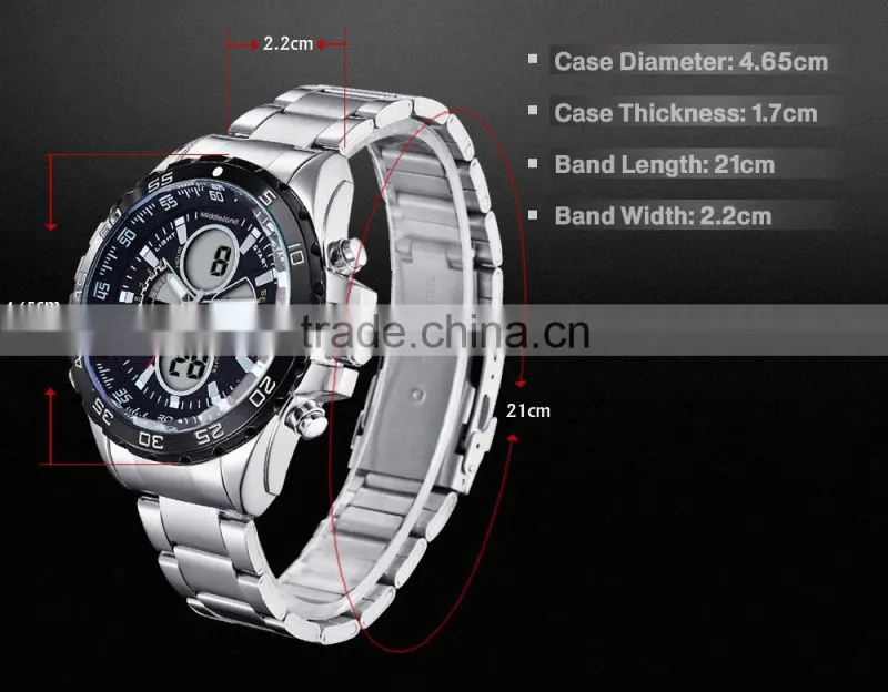 2015 Youngs wristwatch / white youngs watch / simple youngs watch dial and stainless steel band MIDDLELAND watch manufacturer