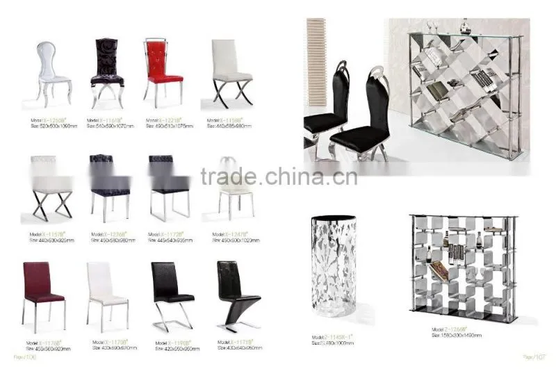 silver steel frame exquisite living chair