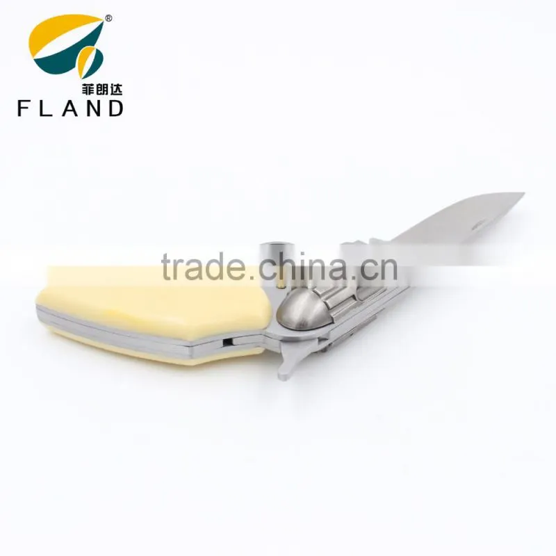 yangjiang factory manufacture 2015 new arrival stainless steel hunting knife blade blanks