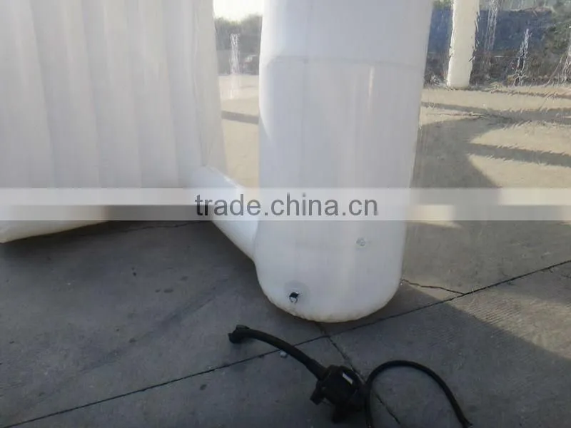 2014 cheap OEM design clear inflatable lawn tent