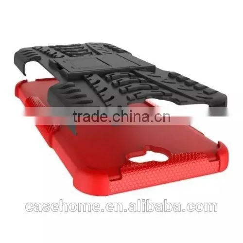 New Hot sale Shockproof Armor Impact Rugged Hybrid back case cover for htc one m7