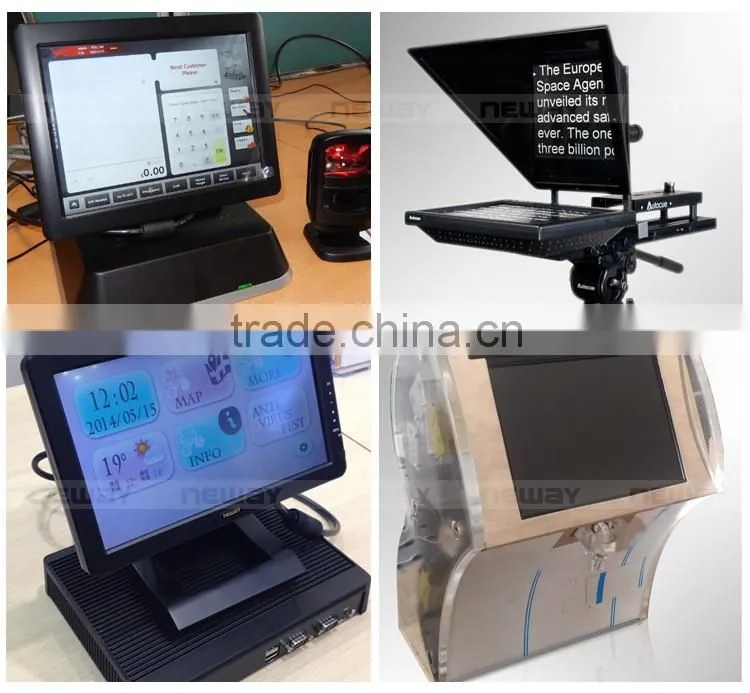 10.1" 1280*800 resolution LED Backlight industry resistive touch screen