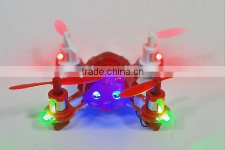 4CH nano rc mini quadcopter toy for wholesale with LED light