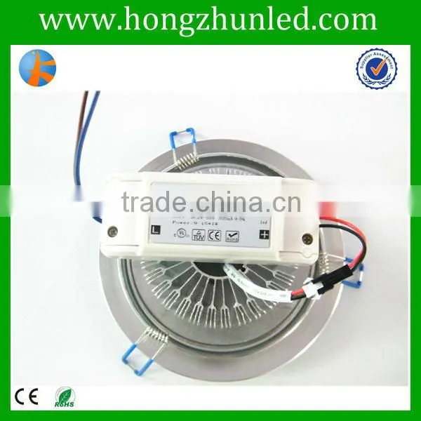 Dimable 110 volt led ceiling lights 9w aluminum epistar chip