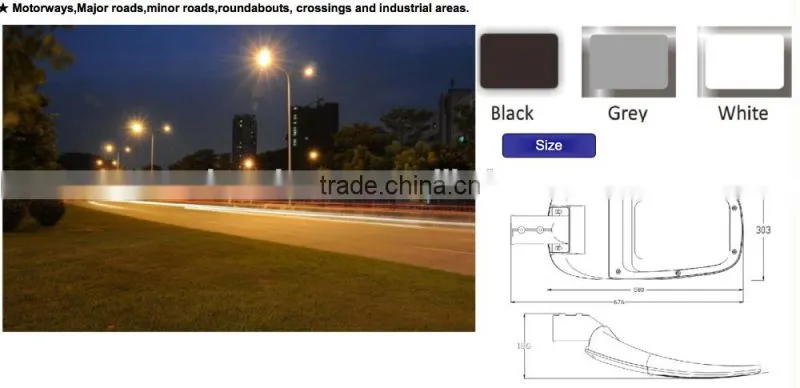 2016 brandnew model hot sell LED street light empty housing/Street lamp body-SLH3010 M