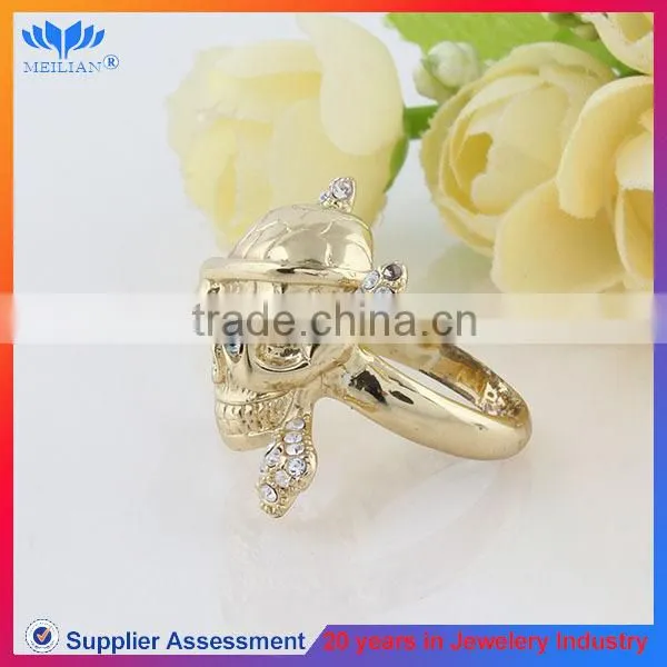SKULL JEWELRY HOT SELL USA STYLE HIP HOP TRENDY MEN'S RING