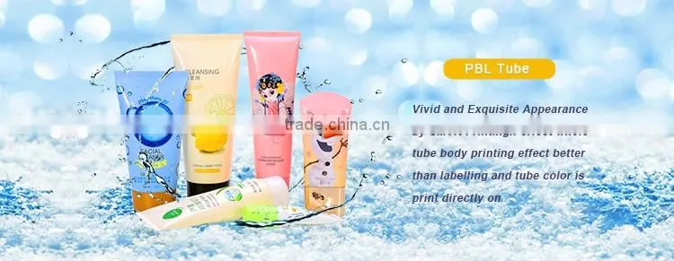 LLDPE plastic cosmetic tube