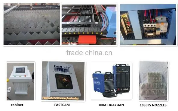 2015 new gantry type cheap CNC plasma cutting machine price