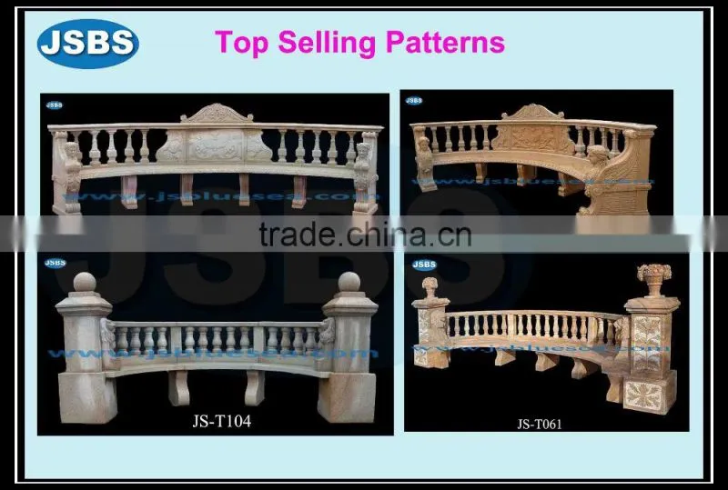 modern carved garden stone tables and chairs