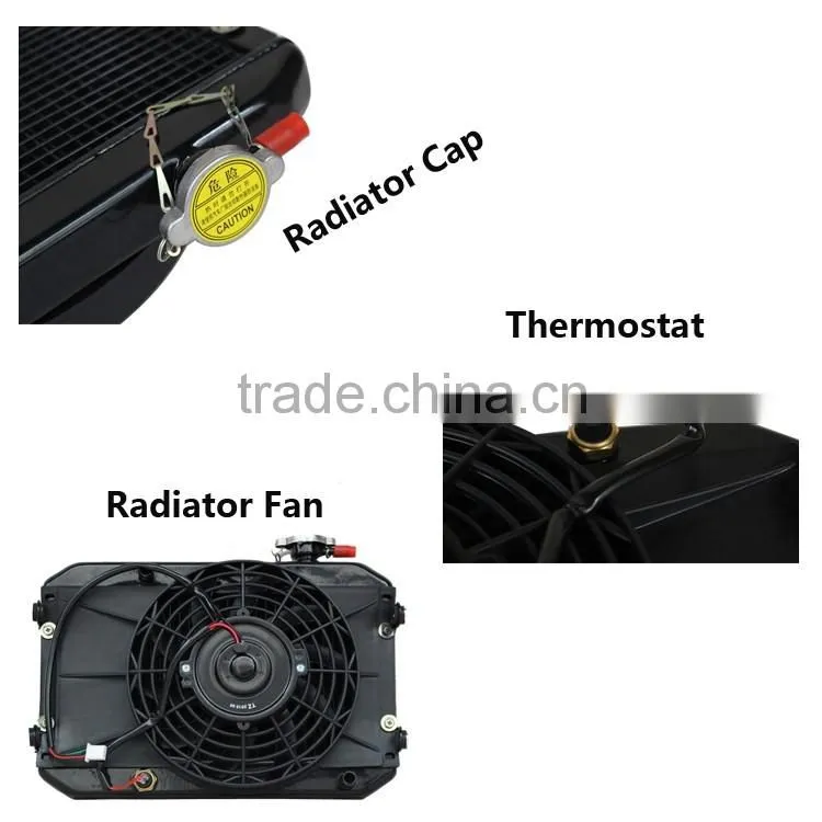 Auto Spare Parts Manufacturer Hot Sale All Aluminum Engine Cooling Car Radiator