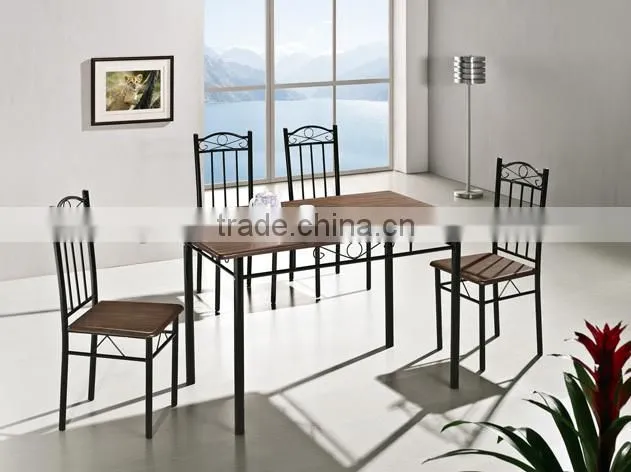 New design dining table set dining table and 4 chairs wooden dining table and chairs dining room furniture